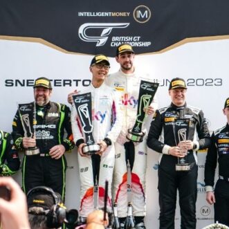 Xie Rongjian wins two consecutive British GT races to expand his lead in the driver’s standings