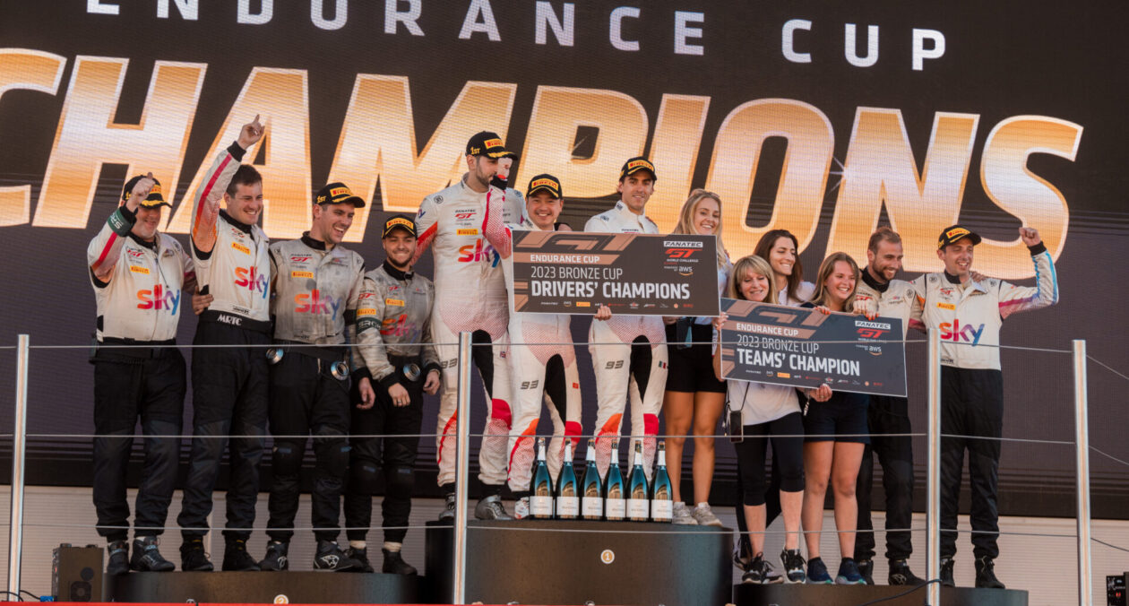 Sky Tempesta Racing GTWC Endurance Cup Teams’ Champions in Barcelona